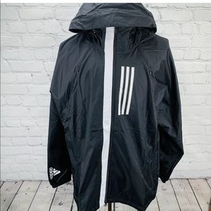 Adidas Mens Wind Jacket Running Training Hoodie